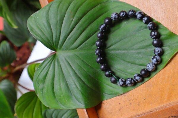 SNOWFLAKE OBSIDIEN BRACELETS - Image 2