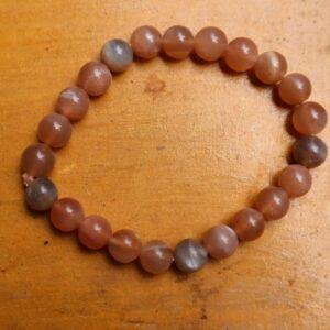 PEACH MOONSTONE BRACLETS