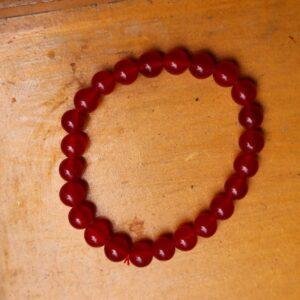 RED CARNILION BRACELETS