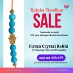 Firoza Crystal Rakhi