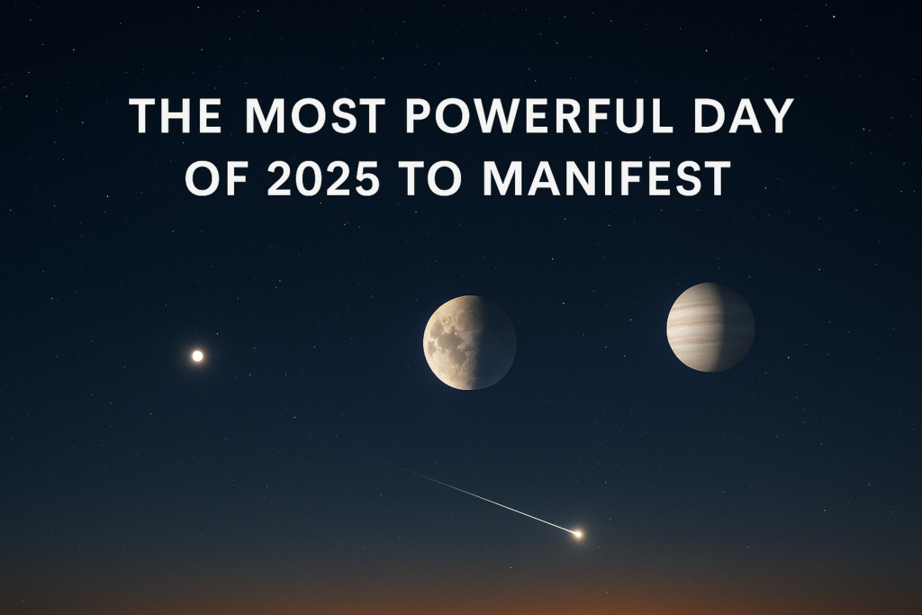 🌠 The Most Powerful Day of 2025 to Manifest Your Dream Life