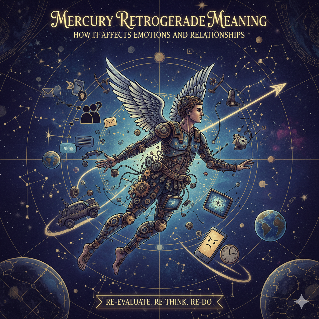 Mercury retrograde, Mercury retrograde meaning, astrology relationships, retrograde emotions, communication astrology, love astrology, Mercury retrograde tips