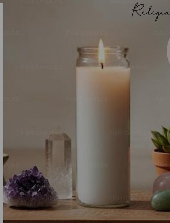 7-Day Prayer Candle – Long-Burn Spiritual Healing Candle - Image 2