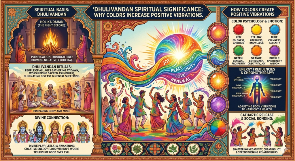 Dhulivandan Spiritual Significance: Why Colors Increase Positive Vibrations