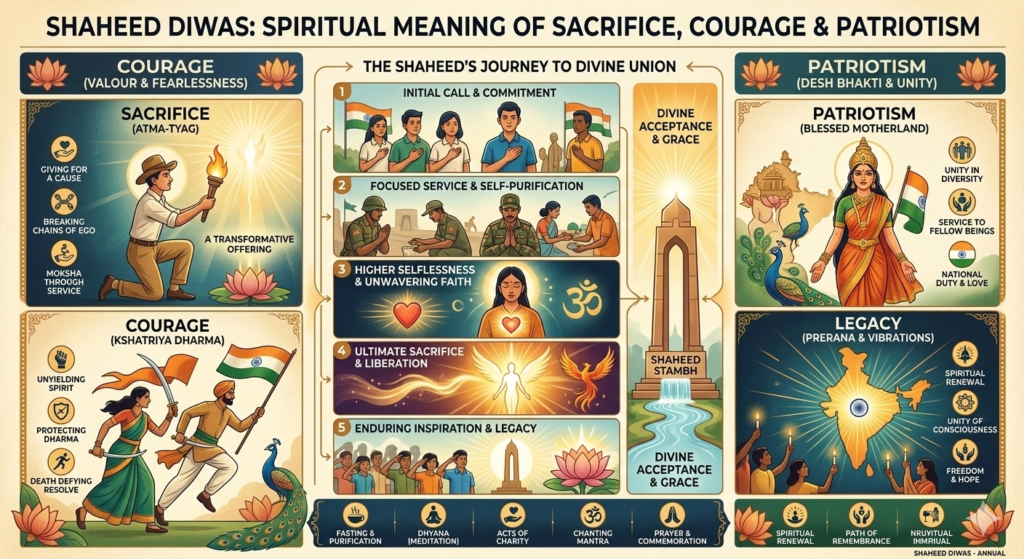 shaheed diwas meaning, indian freedom fighters, sacrifice inspiration, courage lessons