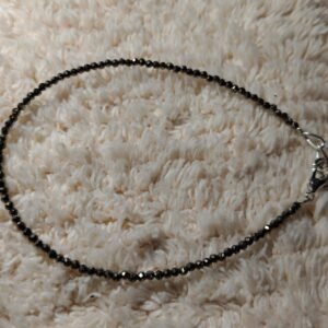 Raw Pyrite Anklet for wealth and protection