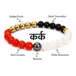 Cancer Zodiac Healing Bracelet – Crystal Bracelet for Emotional Balance, Protection & Strength