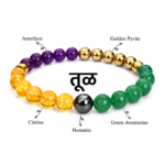 Libra Zodiac Healing Bracelet – Crystal Bracelet for Balance, Love & Positive Energy